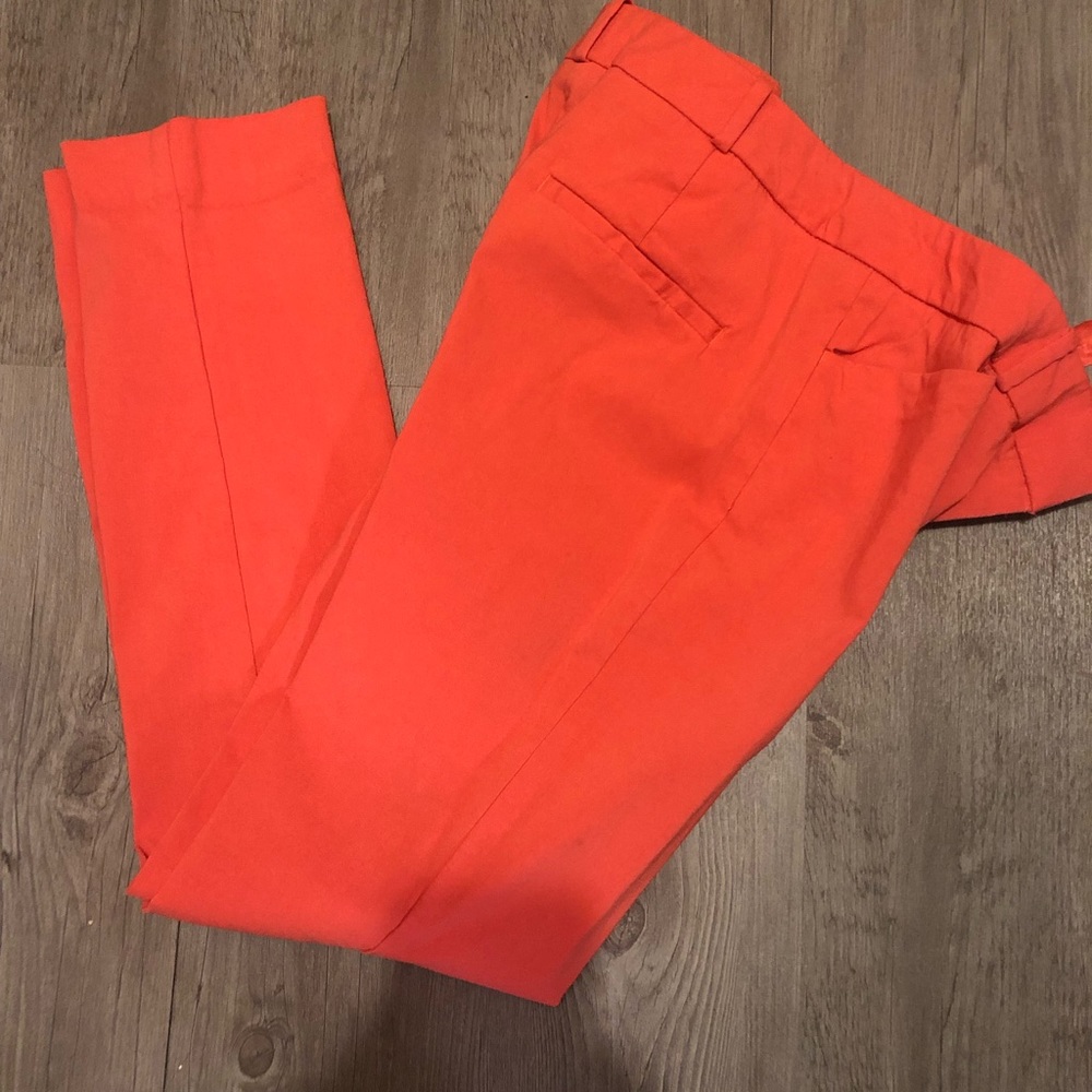 Dark coral/ orange pants
